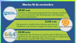 Subsurface Dynamics linkedin webinar Petróleo y Gas en Colombia FracGuru 1