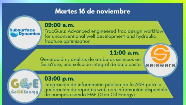 Subsurface Dynamics linkedin webinar Petróleo y Gas en Colombia FracGuru 1